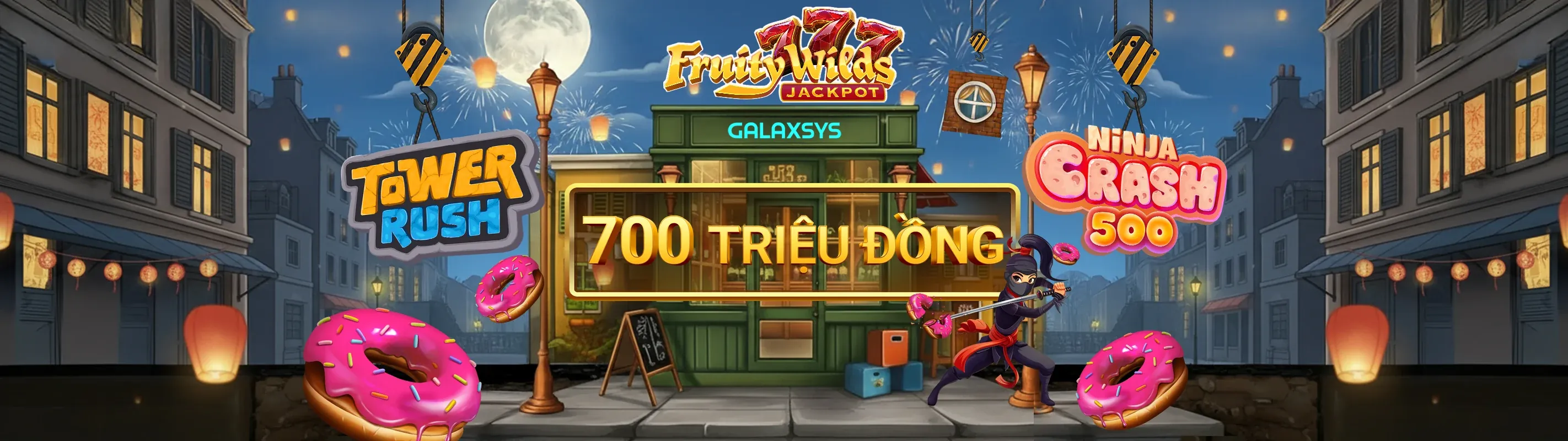 Hình ảnh chính đá gà tre casino, thể hiện sự kịch tính và chiến thắng trong trận đấu gà tre trực tuyến, với ánh sáng rực rỡ và không khí sôi động.